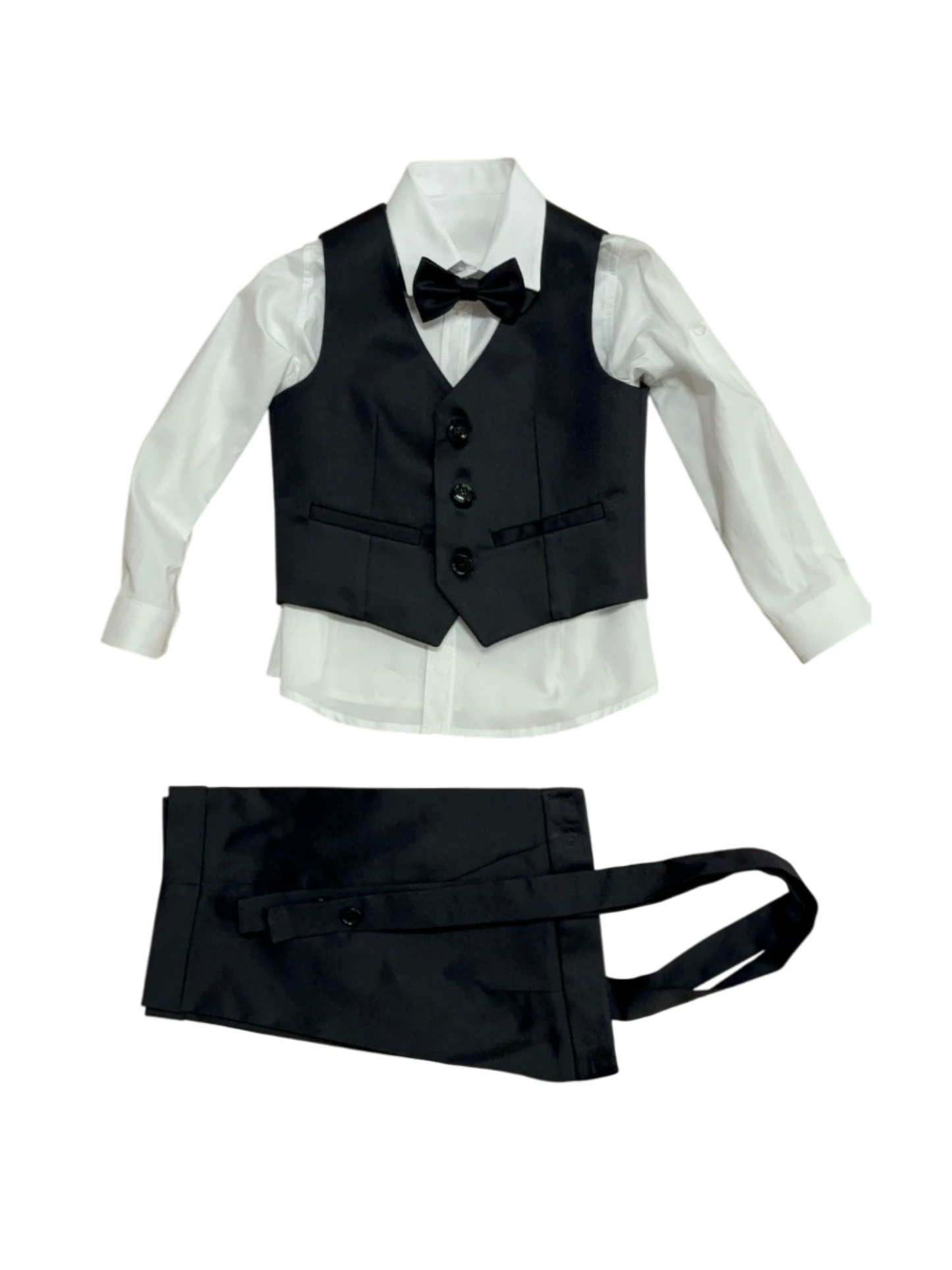 Brando completo elegante bambino nero