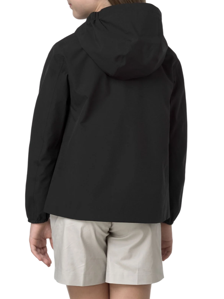 K-Way giubbino leggero antivento Marguerite nero