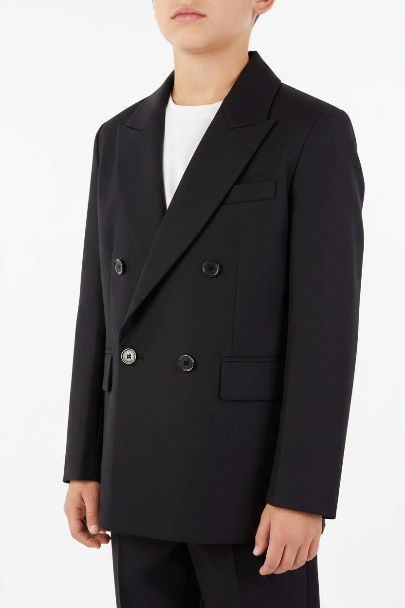 John Richmond giacca blazer doppiopetto Kuzuhara nero - mem39