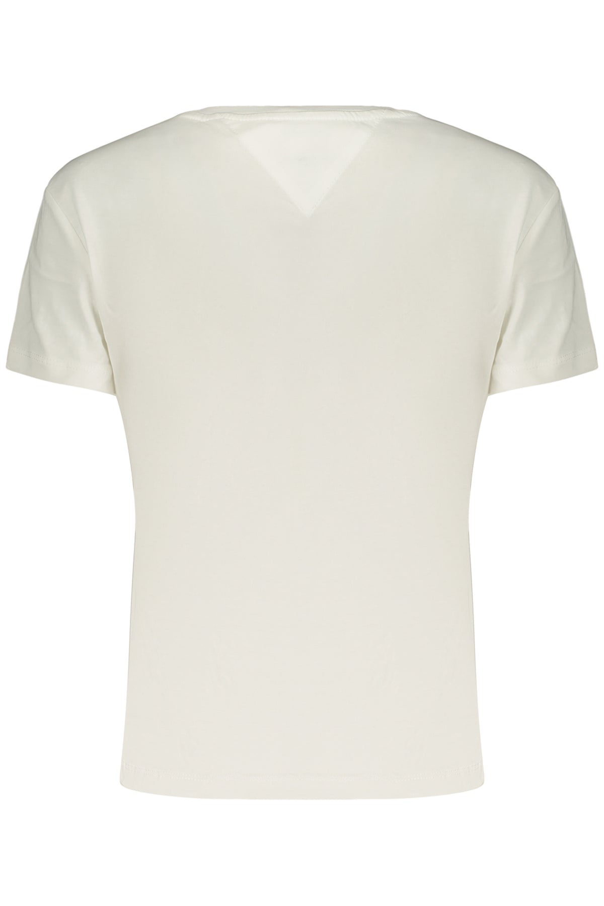 TOMMY HILFIGER T-SHIRT MANICHE CORTE DONNA BIANCO