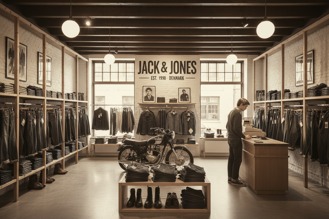 Jack and Jones menswear danese denim contemporaneo