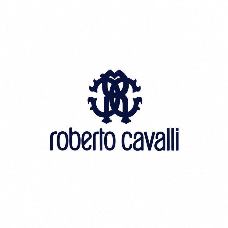 a logo with blue letters