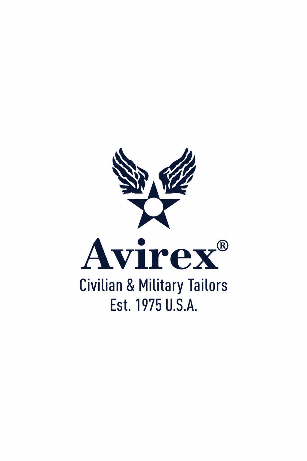 a logo with wings and a star