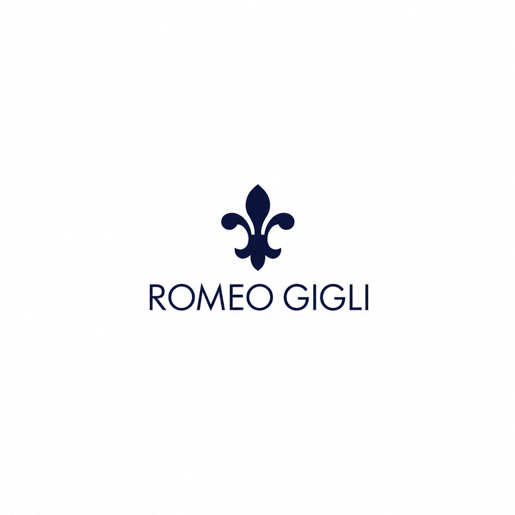 a logo with a fleur-de-lis
