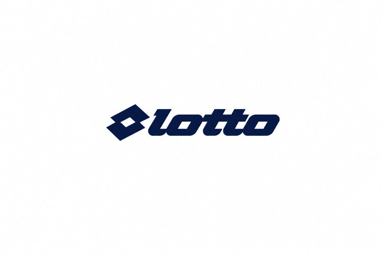 a blue and black logo