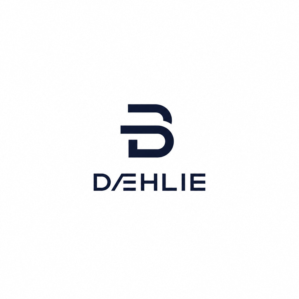 a black and white logo
