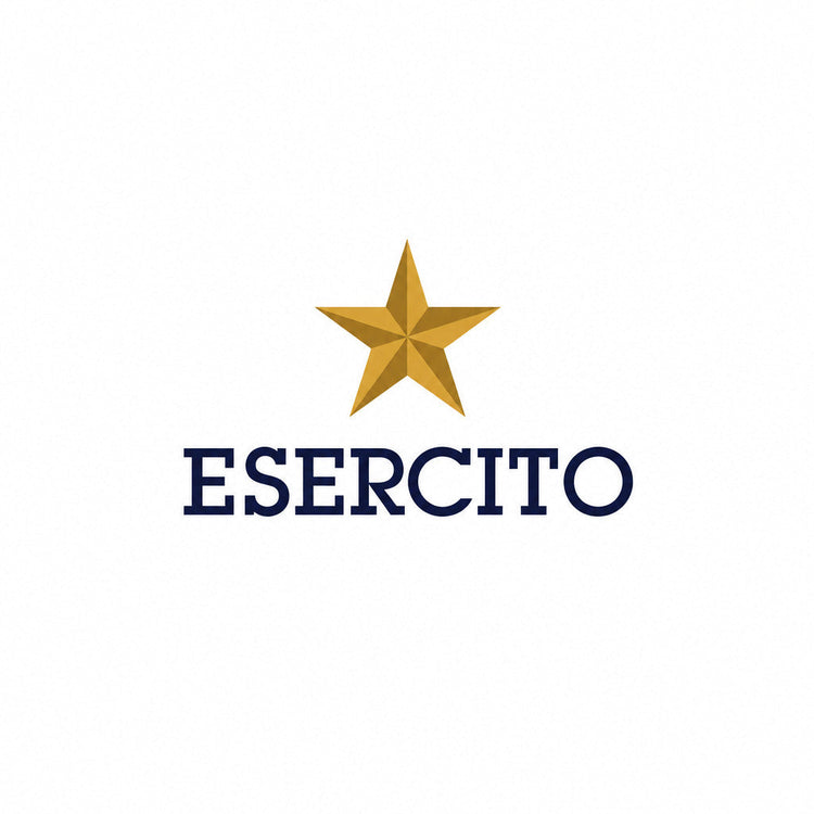 a gold star with blue text