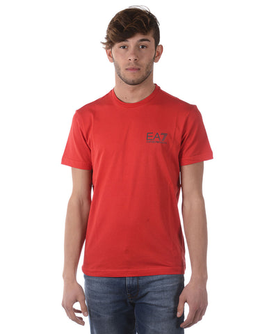 T-shirt Emporio Armani EA7 Rossa Casual Chic