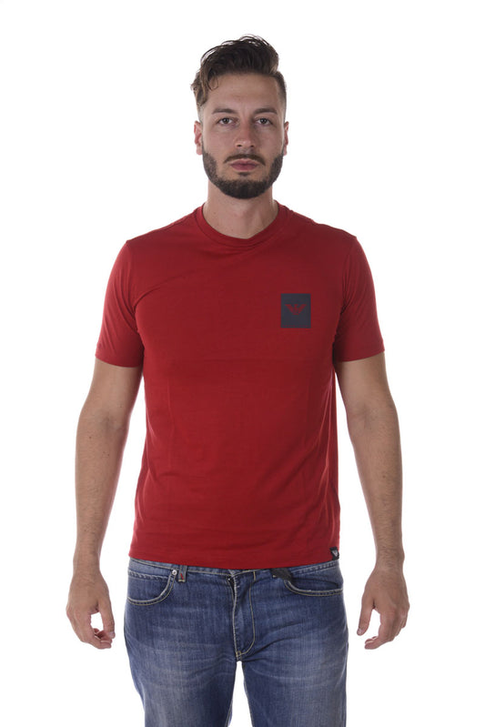 Maglietta Armani Jeans Rossa e Grigia