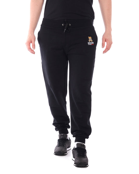Tuta Moschino Underwear Nero con Logo Ricamato - Eleganza e comfort