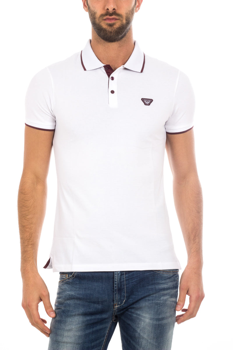 Polo Armani Jeans Bianco XL