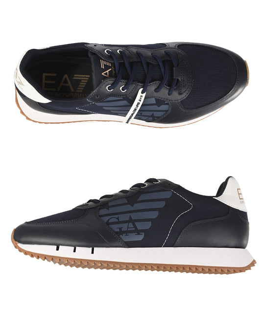 Sneakers Blu in Poliestere EA7 Emporio Armani