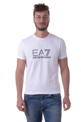 Maglietta Bianca Emporio Armani EA7: Stile e Comfort Garantiti