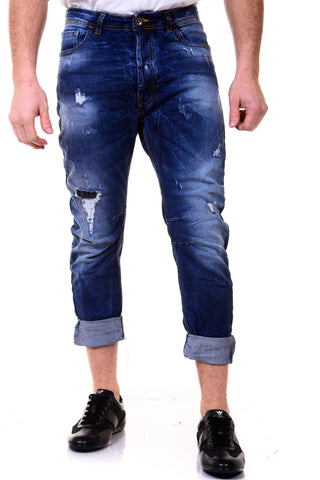 Jeans I'M C Couture 46 Denim - Vestibilità Comoda e Design Sofisticato