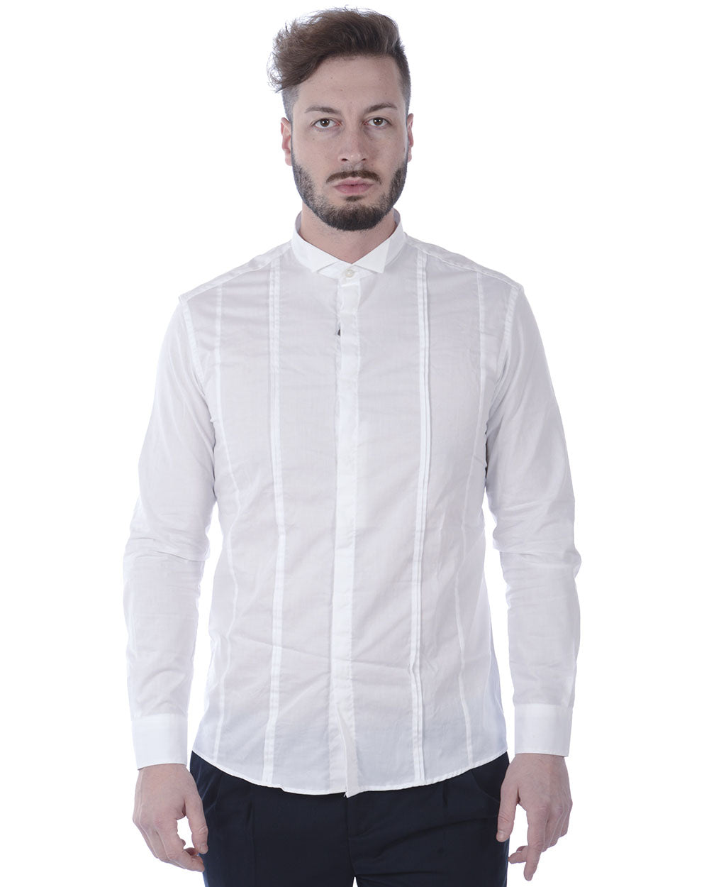 Camicia Bianca Daniele Alessandrini - Cotone