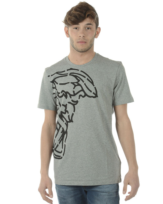 T-shirt Grigia Versace Collection