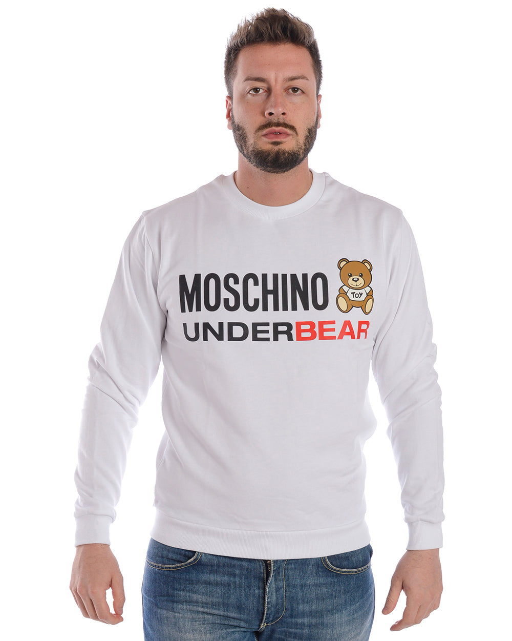 Felpa Moschino Underwear Grigia - mem39