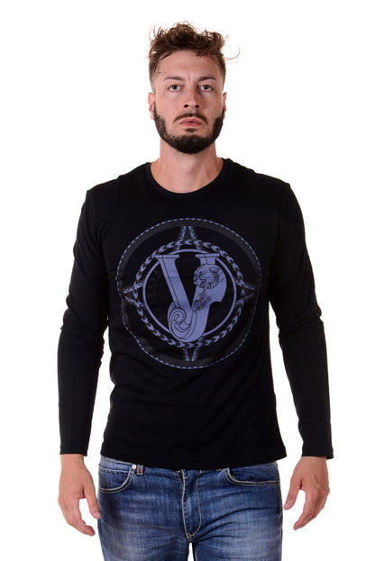 T-shirt Versace Jeans Blu Intenso