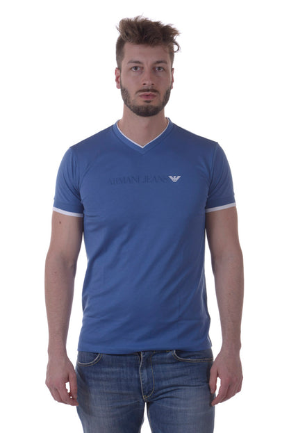 T-shirt Armani Jeans Blu Scuro