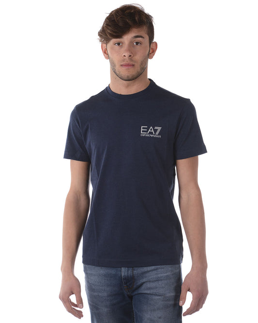 T-Shirt Emporio Armani EA7 Blu Elegante