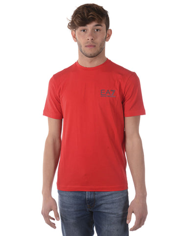 T-shirt Emporio Armani EA7 Rosso