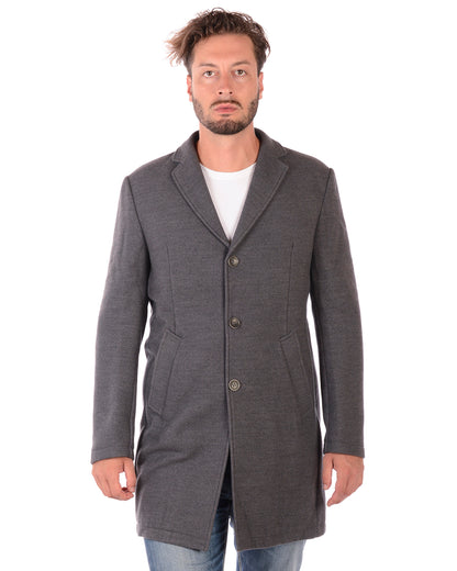 Cappotto Grigio Scuro Daniele Alessandrini