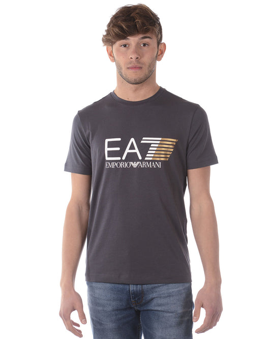 T-shirt EA7 Emporio Armani XL Grigio Elegante - mem39