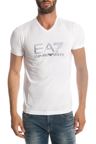 Maglietta EA7 XL Bianco Scuro