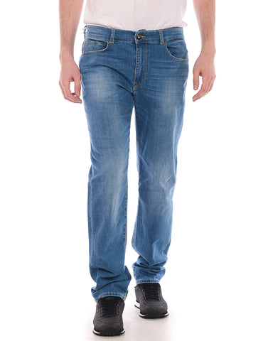 Jeans Trussardi Jeans in Denim Chiaro: Stile ed Eleganza senza Confini
