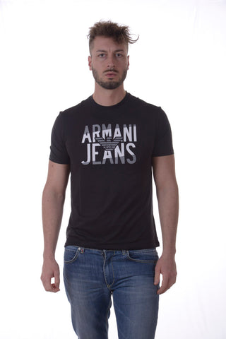 Maglietta Armani Jeans AJ Nera - Stile Sofisticato e Comfort Superiore