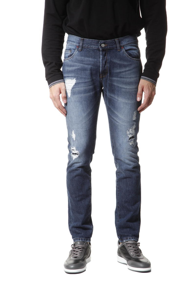 Jeans Denim Cotone Daniele Alessandrini