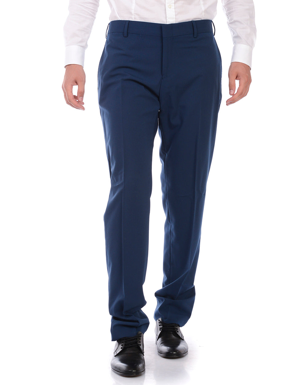 Pantaloni Daniele Alessandrini Blu Classico 52