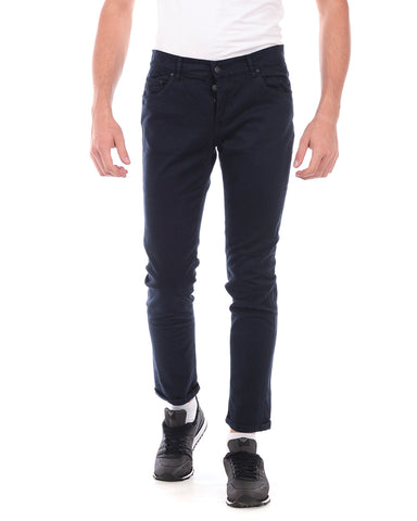 Pantaloni Daniele Alessandrini Blu Taglia 33: Stile Elegante e Comfort Ideale