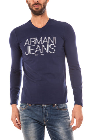 T-shirt Armani Jeans AJ Blu Denim - Eleganza e Comfort