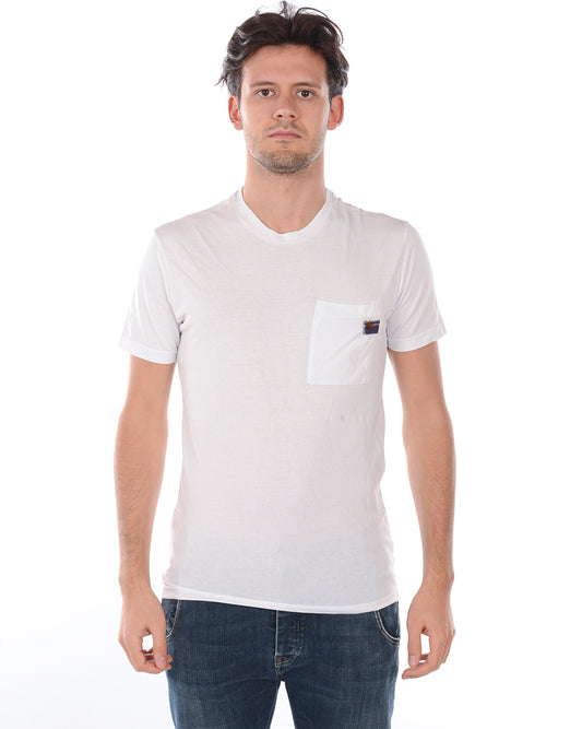 T-shirt Bianco Daniele Alessandrini XL - mem39