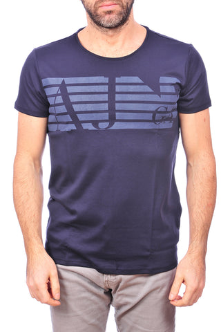 T-shirt Armani Jeans AJ Grigia XXL - Cotone Slim Fit