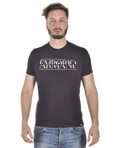 Maglietta Emporio Armani Nero Elastan