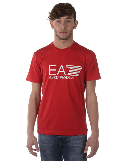 Maglietta Rosso Fuoco EA7