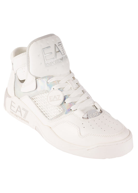 Sneakers Emporio Armani EA7 Bianche Poliestere - mem39
