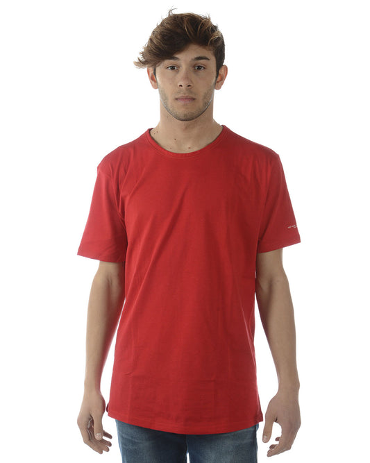 T-shirt Rossa Manica Corta Daniele Alessandrini - mem39