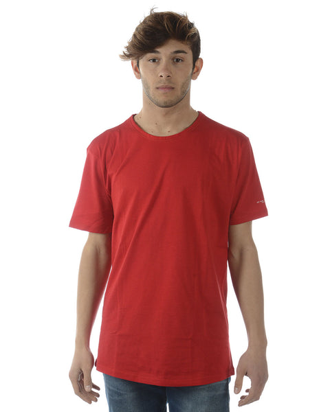 T-shirt Rossa Manica Corta Daniele Alessandrini