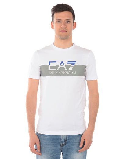 T-Shirt EA7 Emporio Armani Stampata - Nero - mem39