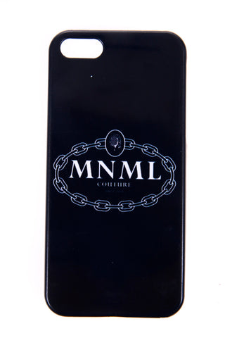 Cover Minimal U Nero - Compatibile iPhone 5/5S