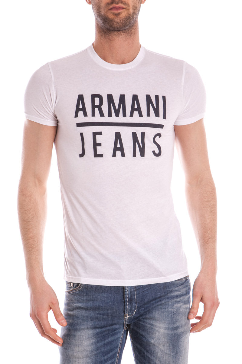 Maglietta Armani Jeans AJ Rosso Intenso - mem39