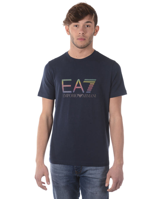T-Shirt Blu Scuro EA7 by Emporio Armani - mem39