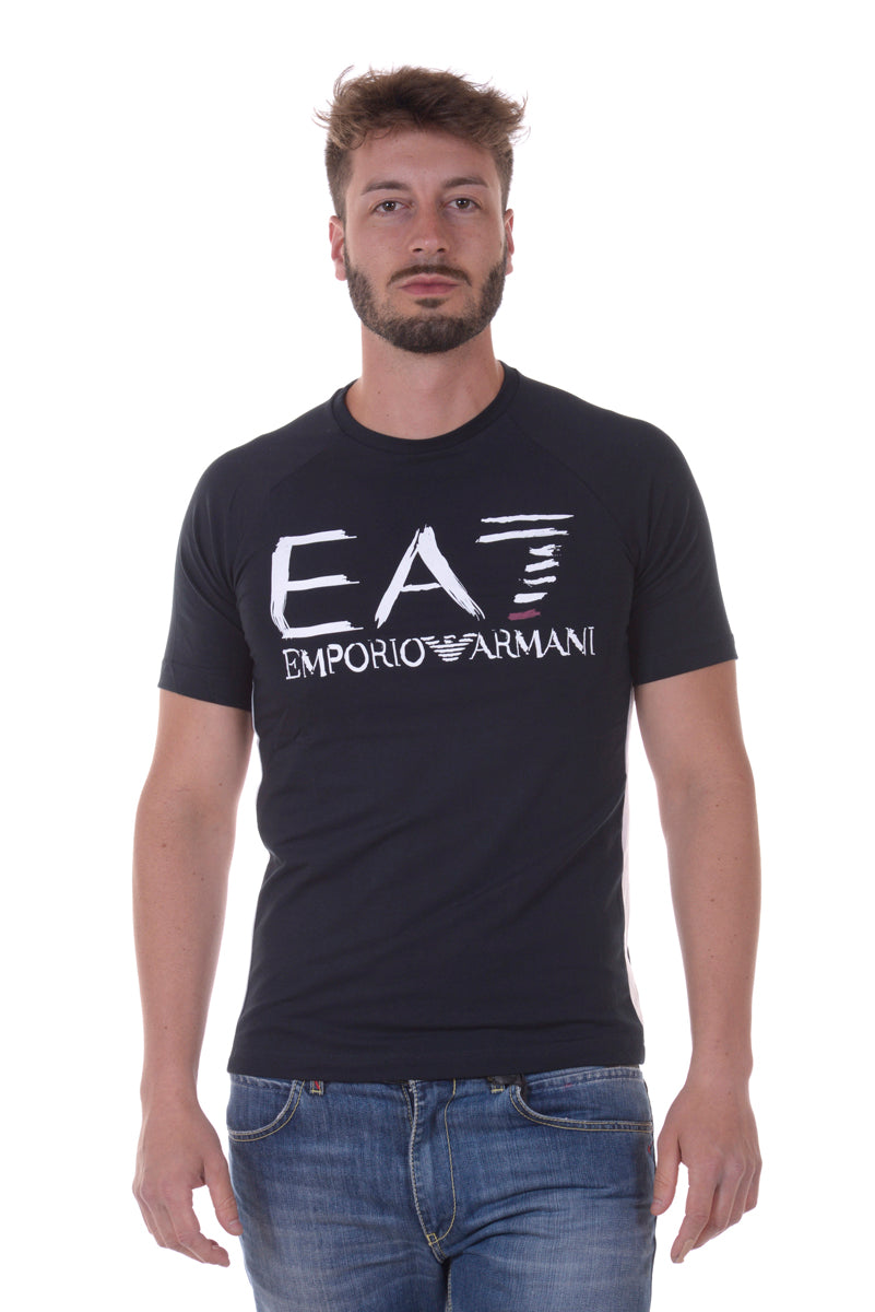 T-shirt Iconico Emporio Armani EA7 Blu Scuro - mem39