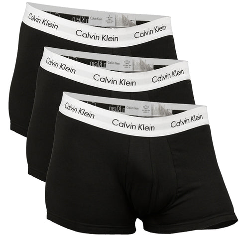 Calvin Klein Boxer Cotone Stretch Nero