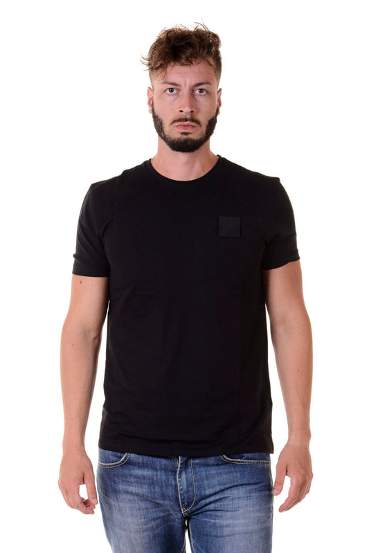 T-Shirt Versace Collection in Cotone Nero