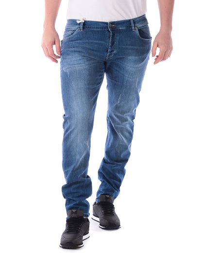 Jeans Blu Denim Daniele Alessandrini M