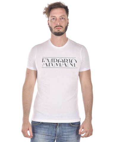 Maglietta Bianca Emporio Armani